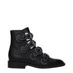 Givenchy Black Leather Ankle Boots