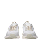 Veja White Fabric Athletic Sneakers