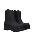 Chloé Black Cotton Ankle Boots