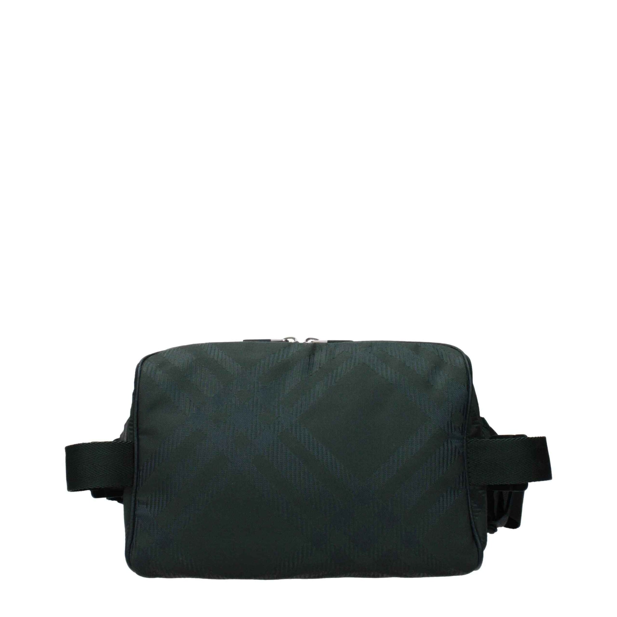 Burberry Green Nylon Backpacks