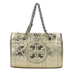 Tory Burch Gold Leather Handbag