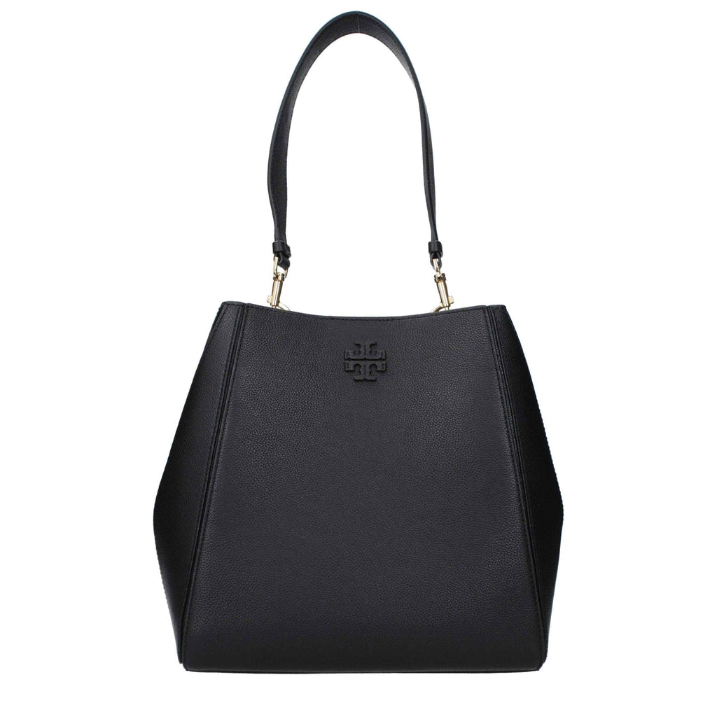 Tory Burch Black Leather Shoulder Bag