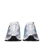 Versace Gray Fabric Athletic Sneakers