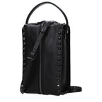 Valentino Garavani Black Leather Clutch Bags