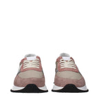 Philippe Model Beige Fabric Low Top Sneakers