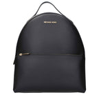 Michael Kors Black Leather Backpack