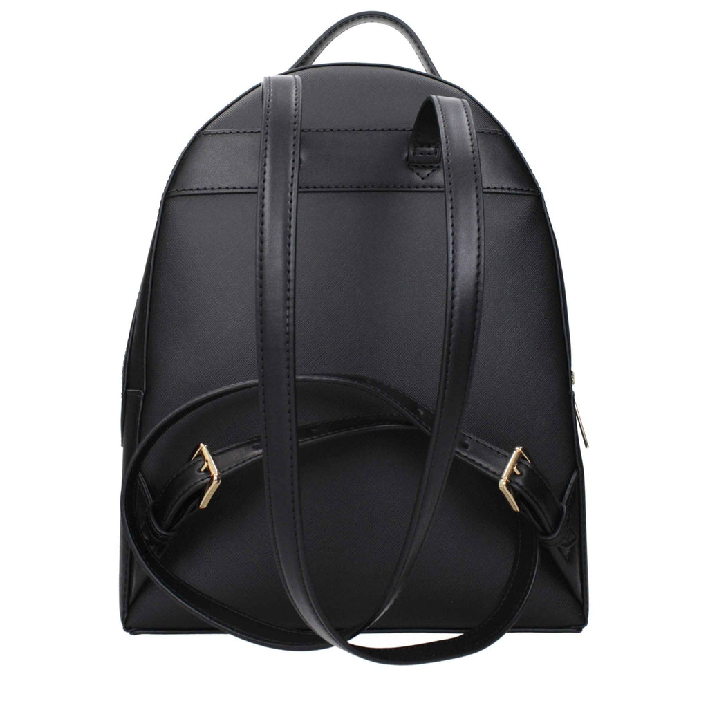 Michael Kors Black Leather Backpack