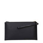 Michael Kors Black Leather Clutch Bag