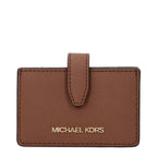 Michael Kors Brown Leather Cardholders