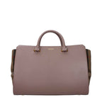 Burberry Gray Leather Handbag