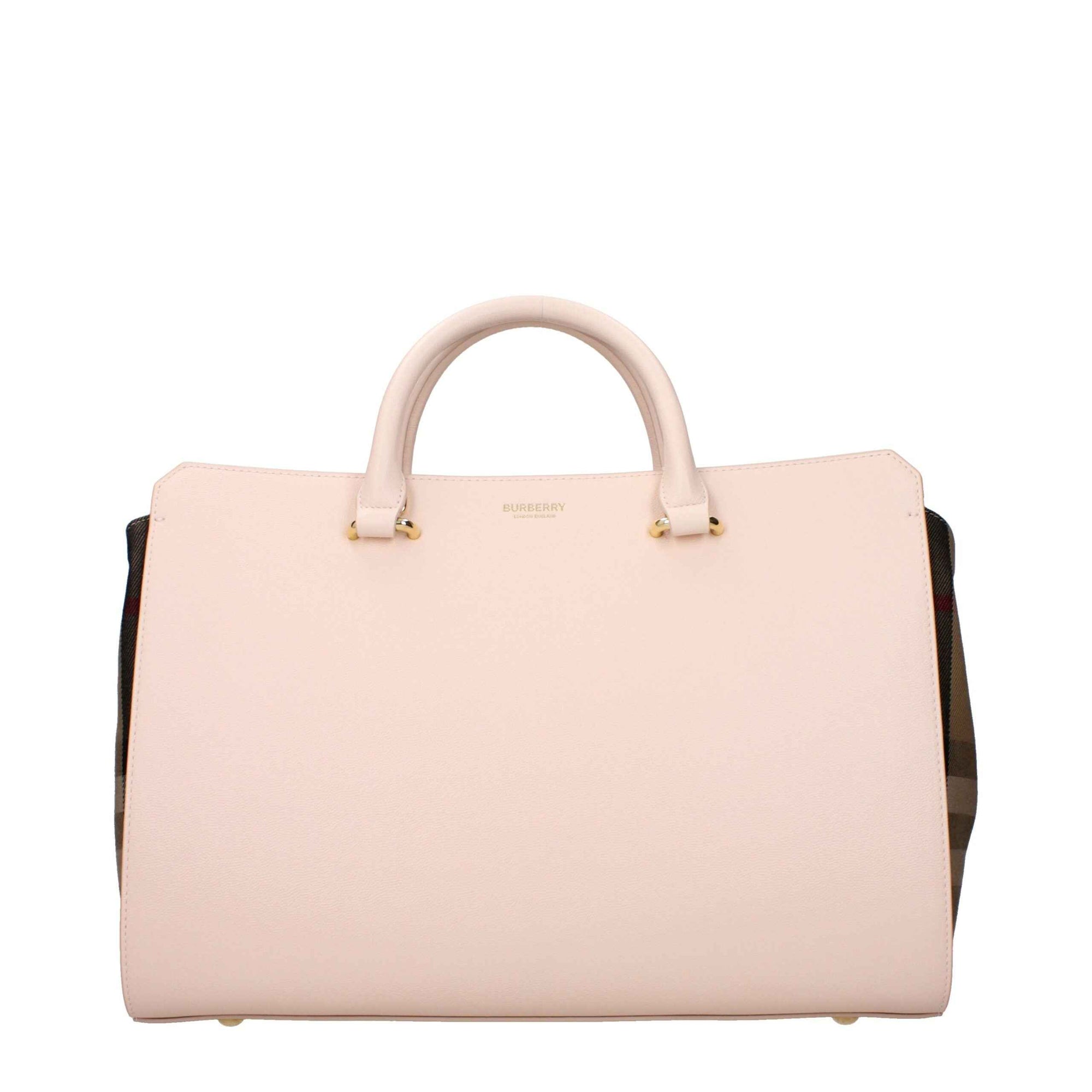 Burberry Pink Leather Handbag
