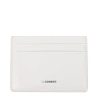 Jil Sander White Leather Cardholders