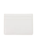 Jil Sander White Leather Cardholders