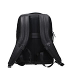 Piquadro Black Leather Backpack