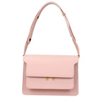 Marni Pink Leather Shoulder Bag