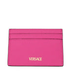 Versace Pink Leather Cardholders