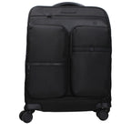 Piquadro Black Fabric Luggage And Travel
