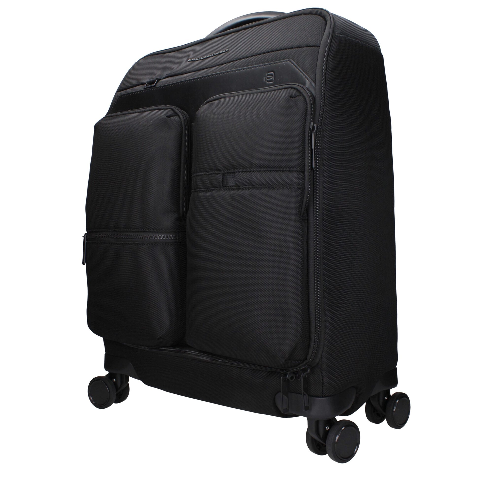 Piquadro Black Fabric Luggage And Travel