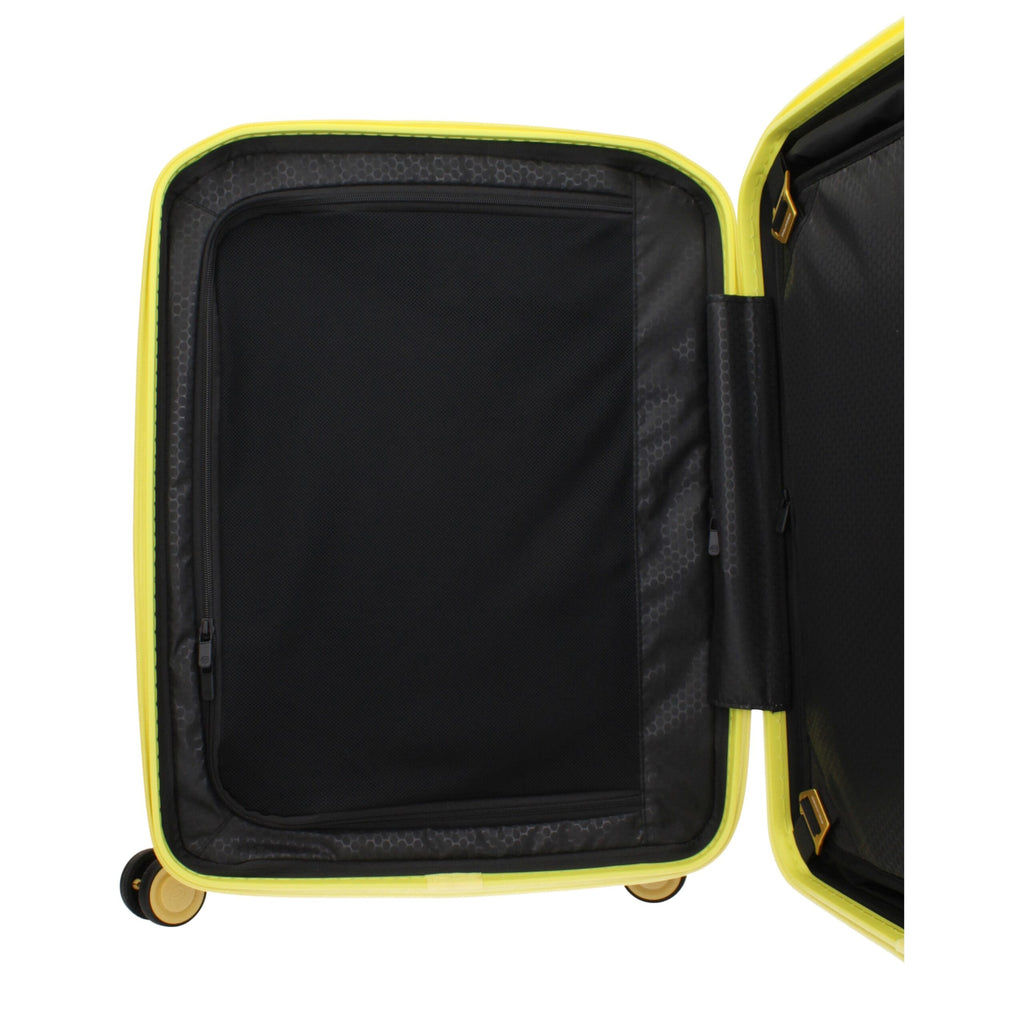 Piquadro Yellow Polycarbonate Luggage And Travel
