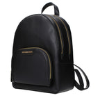 Michael Kors Black Leather Backpack