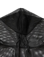 Dolce & Gabbana Black See Through Hooded Pullover Sweater