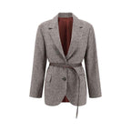 Brunello Cucinelli Blazer Jacket with belt