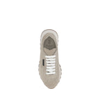 Brunello Cucinelli Beige Rubber Platform Sneakers