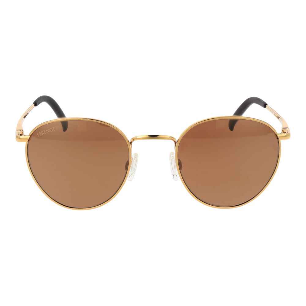 Serengeti Gold Unisex Sunglasses