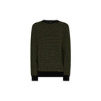 Balmain Green Wool Sweater