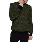 Balmain Green Wool Sweater