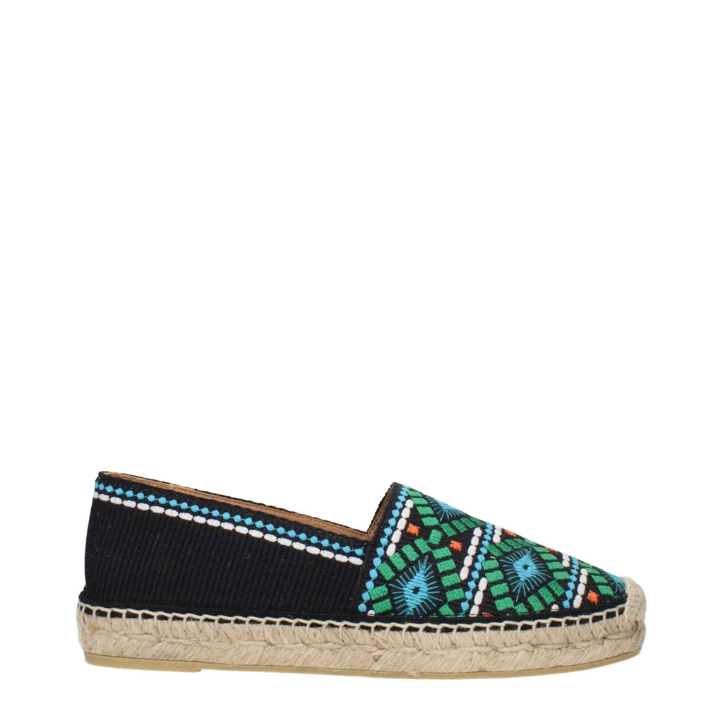 Prada Black Fabric Espadrilles