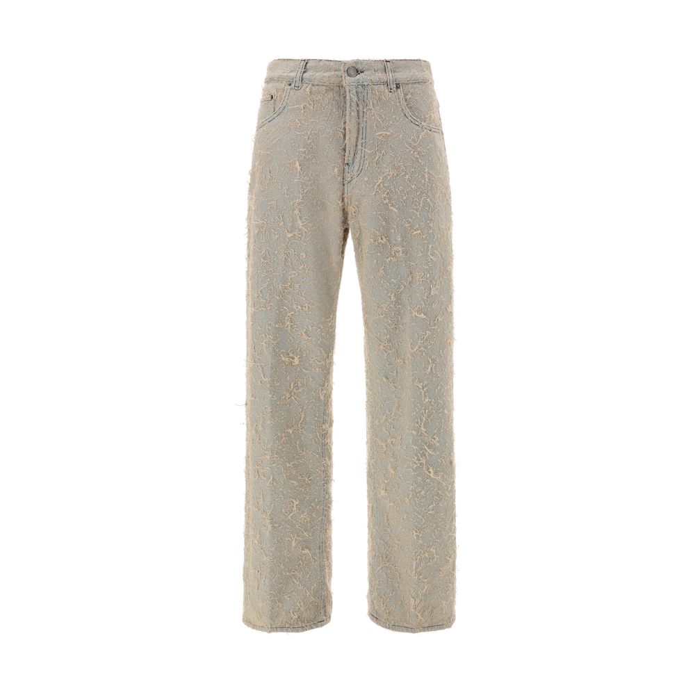 Haikure Jeans with pilling effect