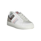 Carrera White Polyester Sneaker