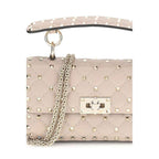 Valentino Garavani Small Leather Rockstud Spike Handbag