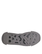 Dolce & Gabbana Multicolor Lace Up Low Top NS1 Sneakers Shoes