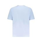 Hugo Boss Blue Cotton Men T-Shirt