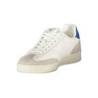 Blauer White Leather Men Sneaker