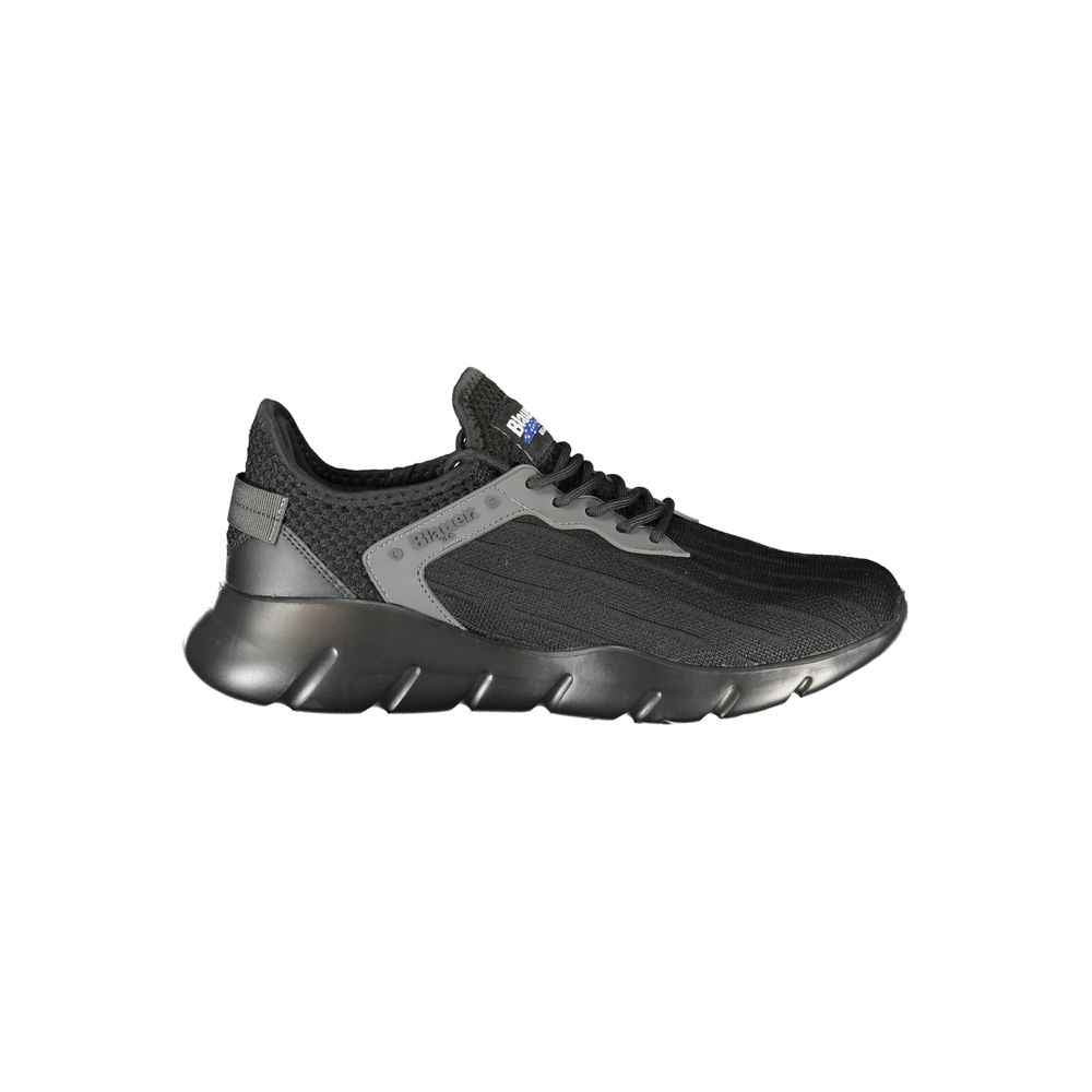 Blauer Black Polyester Men Sneaker