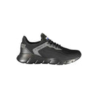 Blauer Black Polyester Men Sneaker