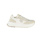 Blauer White Polyester Women Sneaker