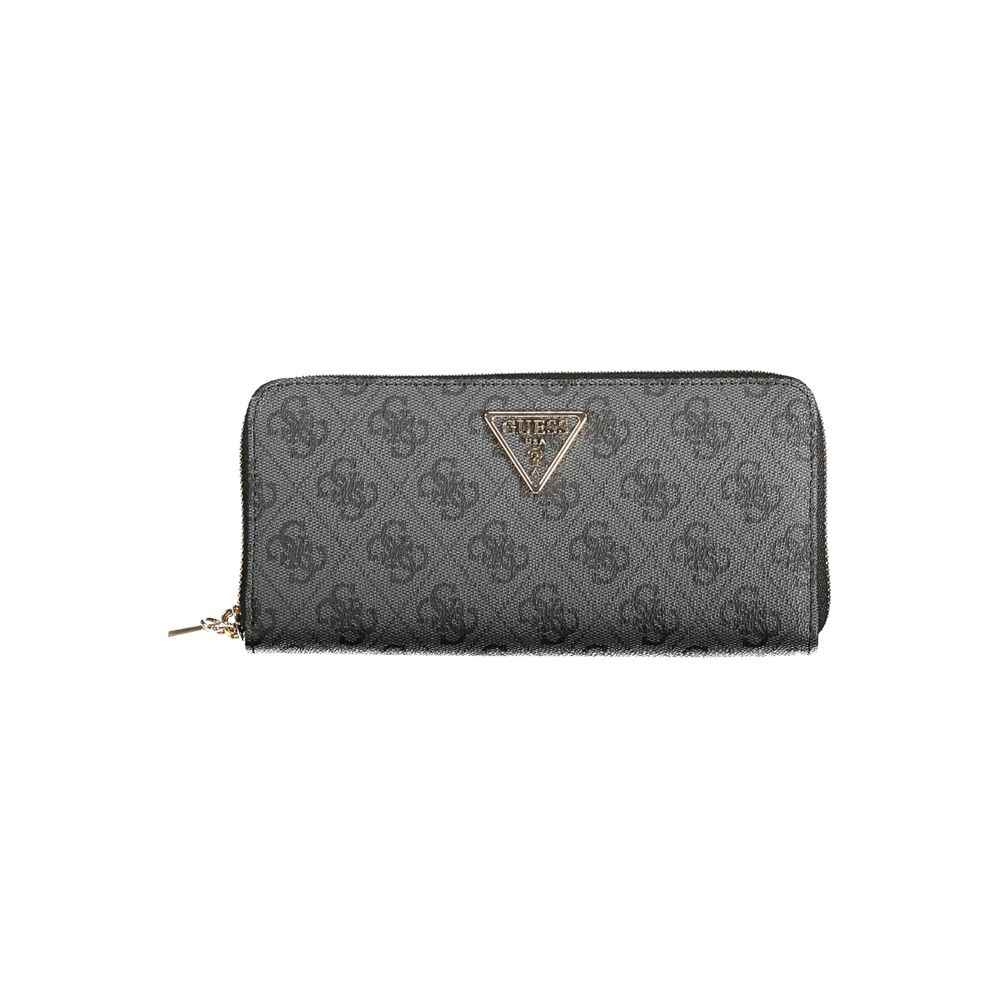 Guess Jeans Black Polyethylene Women Wallet