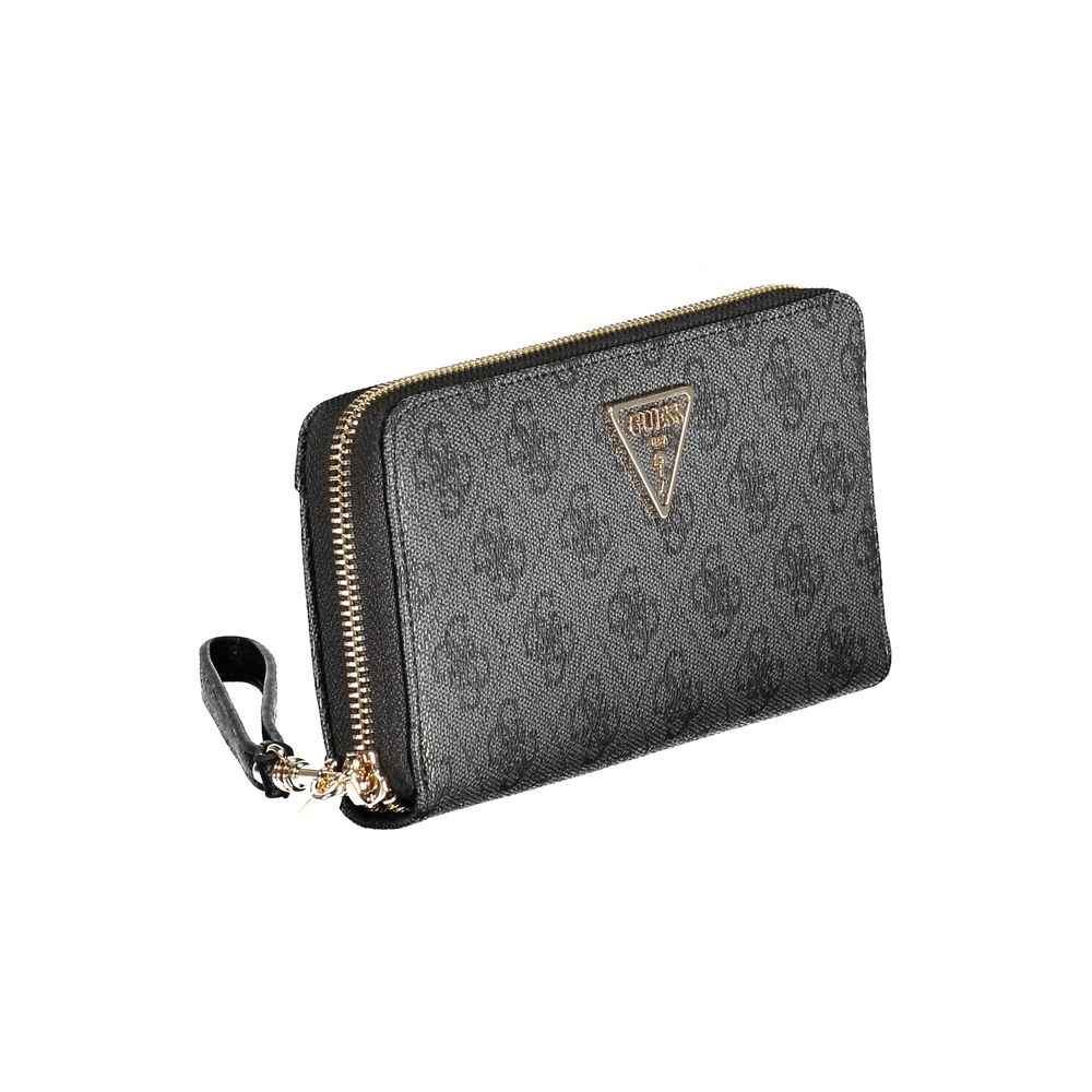 Guess Jeans Black Polyethylene Women Wallet