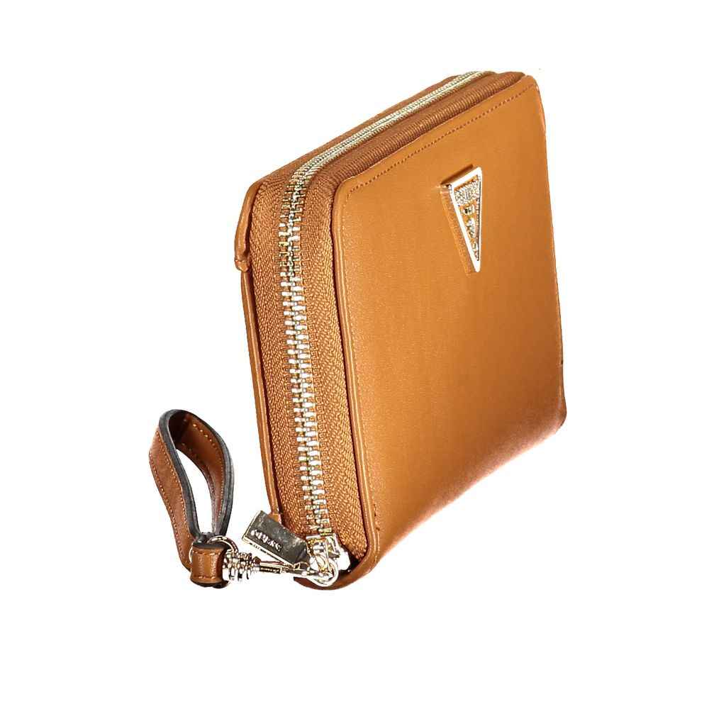 Guess Jeans Brown Polyethylene Women Wallet