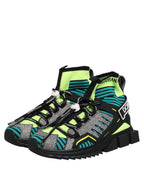 Dolce & Gabbana Multicolor Sorrento Socks Men Sneakers Shoes