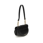 Versace Black Calf Leather Bos Taurus Shoulder Bag