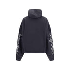 Balenciaga Blackletter script motif Hoodie