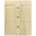 Marant Etoile Beige Cotton Dress Shirt