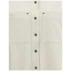 Marant Etoile White Cotton Dress Shirt