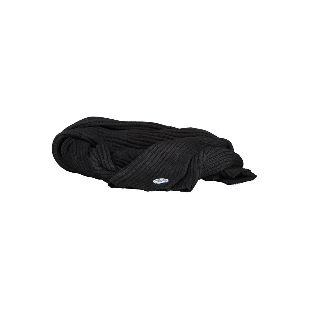 North Sails Black Cotton Scarf