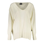 North Sails White Wool Sweater
